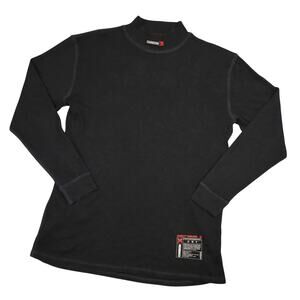 CarbonX Mens Ultimate Long Sleeve Flame Resistant Base Layer Top Sz Medium Black